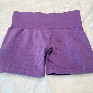 NVGTN Purple Seamless Shorts Medium